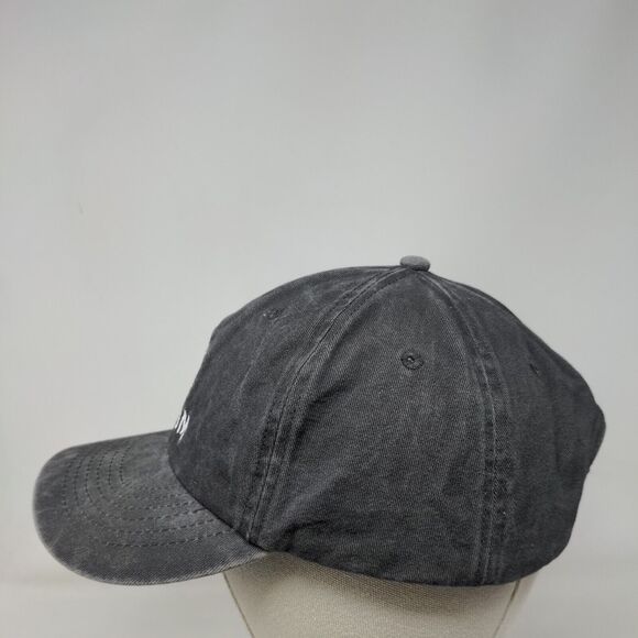 Plant Mom Slideback Hat Gray One Size Adjustable Embroidered 6 Panel Olivia Moss - Picture 3 of 8